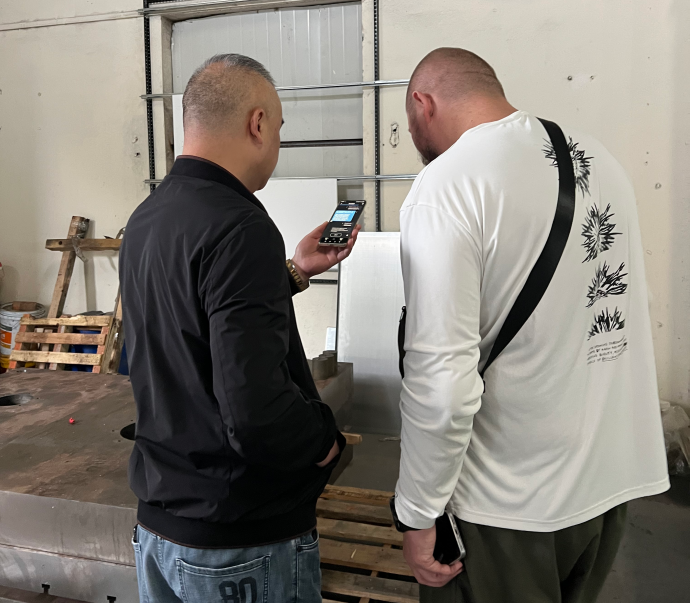 Türkiye Customer Visit: Ceiling Machine
